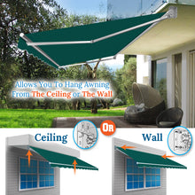 Load image into Gallery viewer, 12' x 8' Manual Retractable Patio Awning | Classic DIY Sun Shelter