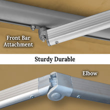 Load image into Gallery viewer, 12' x 10' Manual Retractable Deck Awning | Extra-Deep Projection Canopy