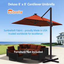 Load image into Gallery viewer, Deluxe Cantilever Umbrella Tilt Function