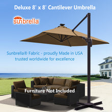 Load image into Gallery viewer, Deluxe Cantilever Umbrella Tilt Function