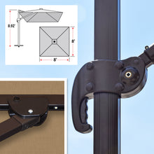 Load image into Gallery viewer, Deluxe Cantilever Umbrella Tilt Function