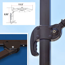 Load image into Gallery viewer, Deluxe Cantilever Umbrella Tilt Function
