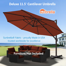 Load image into Gallery viewer, Deluxe Cantilever Umbrella Tilt Function