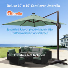 Load image into Gallery viewer, Deluxe Cantilever Umbrella Tilt Function