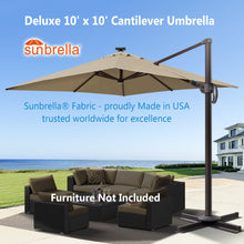 Load image into Gallery viewer, Deluxe Cantilever Umbrella Tilt Function
