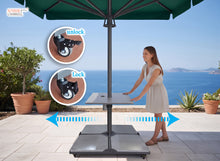 Load image into Gallery viewer, HeavyDuty Self-Open Smart Umbrella with Charging Table