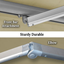Load image into Gallery viewer, 8' x 6.5' Manual Retractable Awning | DIY Patio &amp; Balcony Sunshade
