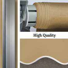 Load image into Gallery viewer, 12' x 8' Manual Retractable Patio Awning | Classic DIY Sun Shelter
