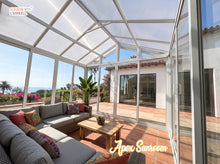 Load image into Gallery viewer, The Apex Custom Sunroom Patio Home Addition | 13'x10' &amp; 11.5'x10' | White Color
