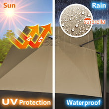 Load image into Gallery viewer, Big Roma 13&#39; x 10&#39; Solar LED Cantilever Umbrella
