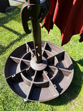 Load image into Gallery viewer, Cantilever Offset Patio Umbrella Base Stand Outdoor Patio Umbrella Stand Deck Parasol Sand Weight Base, Set of 4
