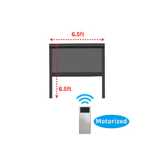 Load image into Gallery viewer, Motorized Windproof Zip Roller Blind (Gray)
