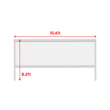 Load image into Gallery viewer, Manual Windproof Zip Roller Blind (White)
