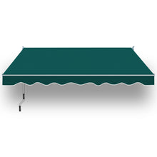 Load image into Gallery viewer, 8&#39; x 6.5&#39; Awning Retractable Manual Yard Patio Deck Awning Cover Canopy Sunshade
