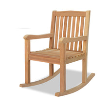 Load image into Gallery viewer, Teak Outdoor Porch Rocking Chair in Teak Wood(Local Pick Up)
