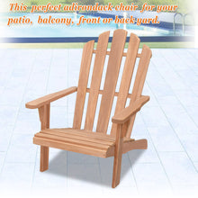 Load image into Gallery viewer, Adirondack Chair and Footstool Set Outdoor Patio Deck Garden Lounge Furniture(Local Pickup Only)
