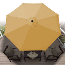 Load image into Gallery viewer, 9 Ft Outdoor Table Aluminum Patio Umbrella with Auto Tilt and Crank,  OLIFEN Cover
