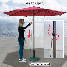 Load image into Gallery viewer, 9ft Patio Battery Light LED Umbrella (SAMPLE)
